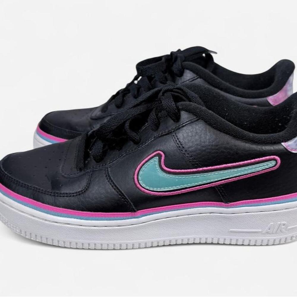 Nike Air Force 1 LV8 Sport GS in the coveted “South Beach” / Miami Vice colorway